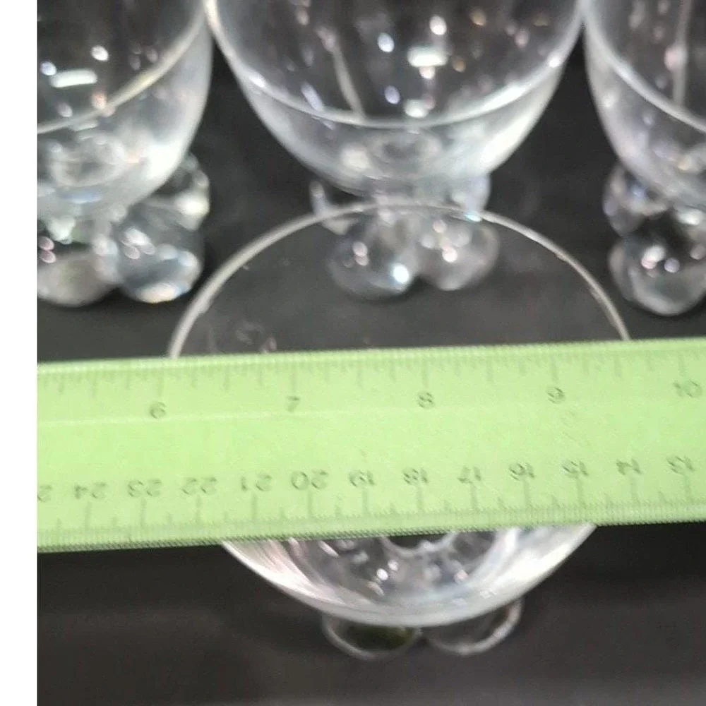 Tiffin Franciscan Du Jour‎ Champagne Coupes, Set of 4, Vintage Sherbet Glasses